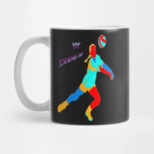 YAY IRENE DAY NEON GIRL VOLLEYBALL PLAYER Mug